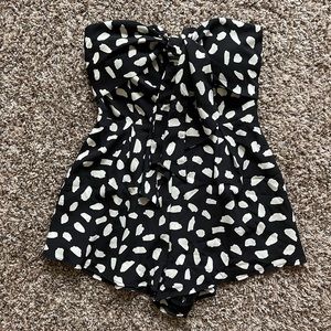 Strapless Romper